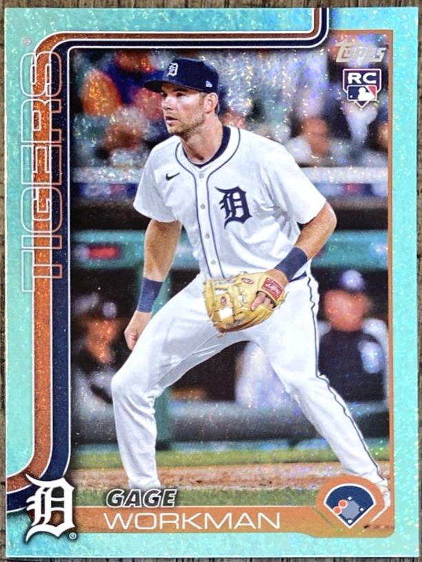 Gage Workman [Holo Aqua Foil] #US118
