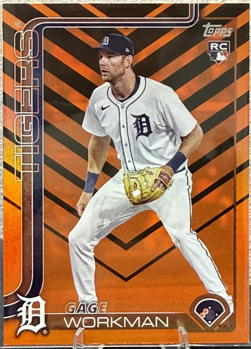 Gage Workman [Orange Diamante Foil] #US118
