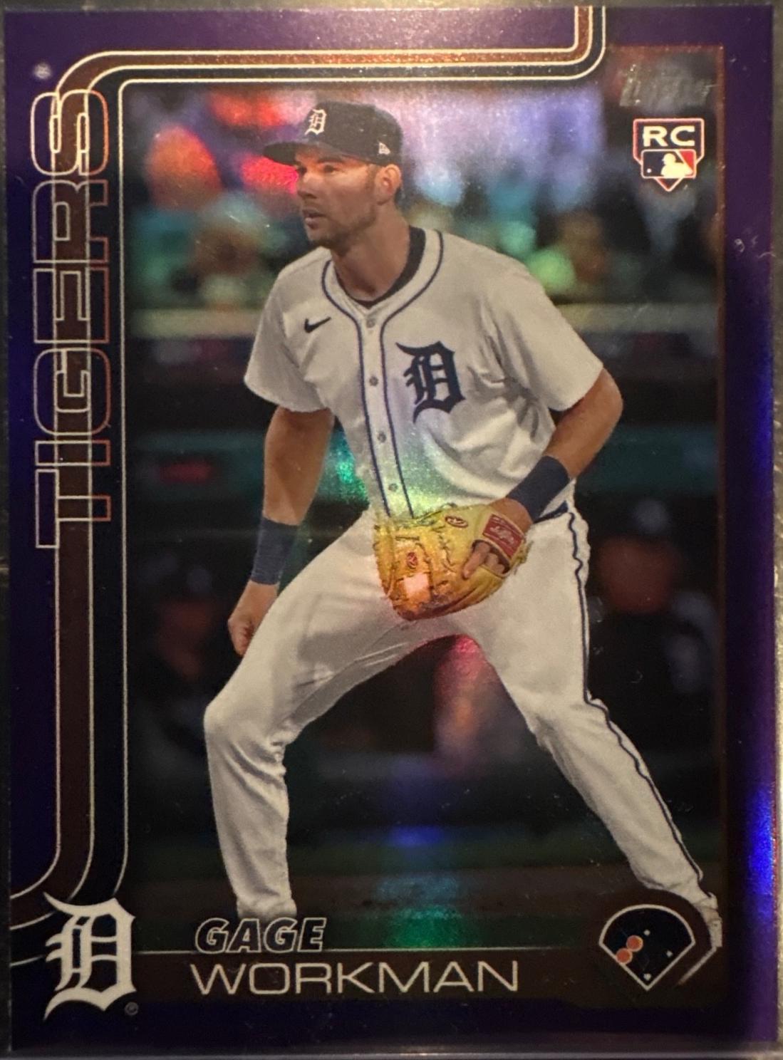 Gage Workman [Purple Rainbow Foil] #US118