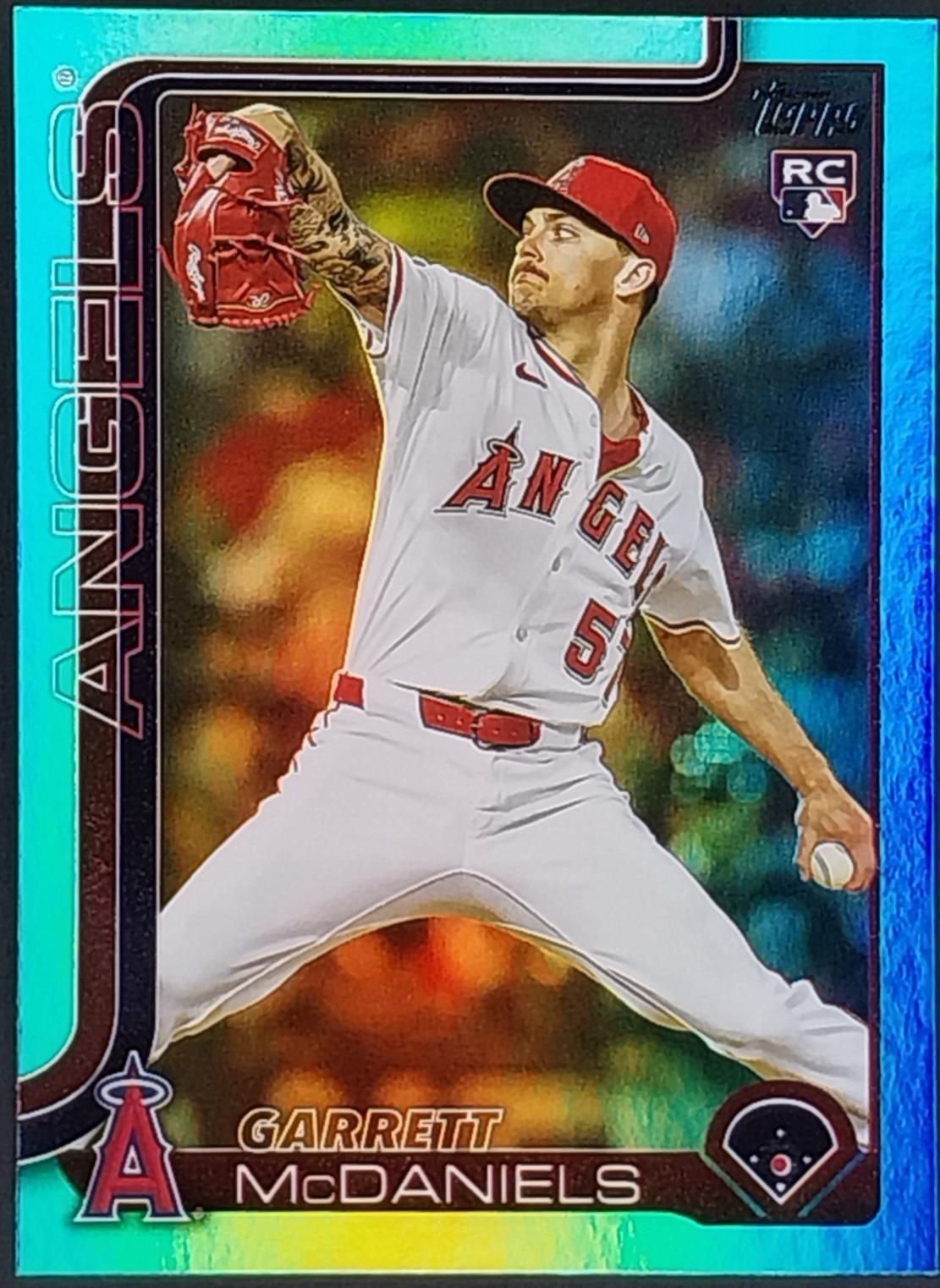 Garrett McDaniels [Holo Aqua Foil] #US17