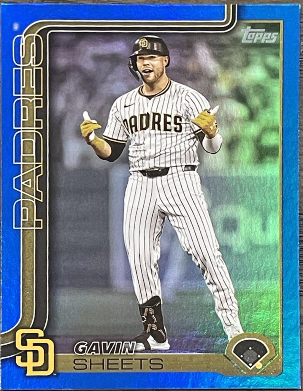 Gavin Sheets [Blue Rainbow Foil] #US225