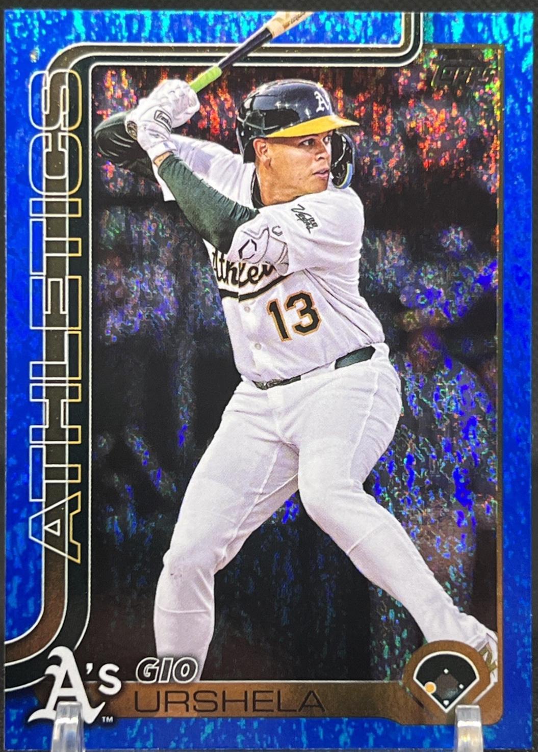 Gio Urshela [Blue Rainbow Foil] #US23