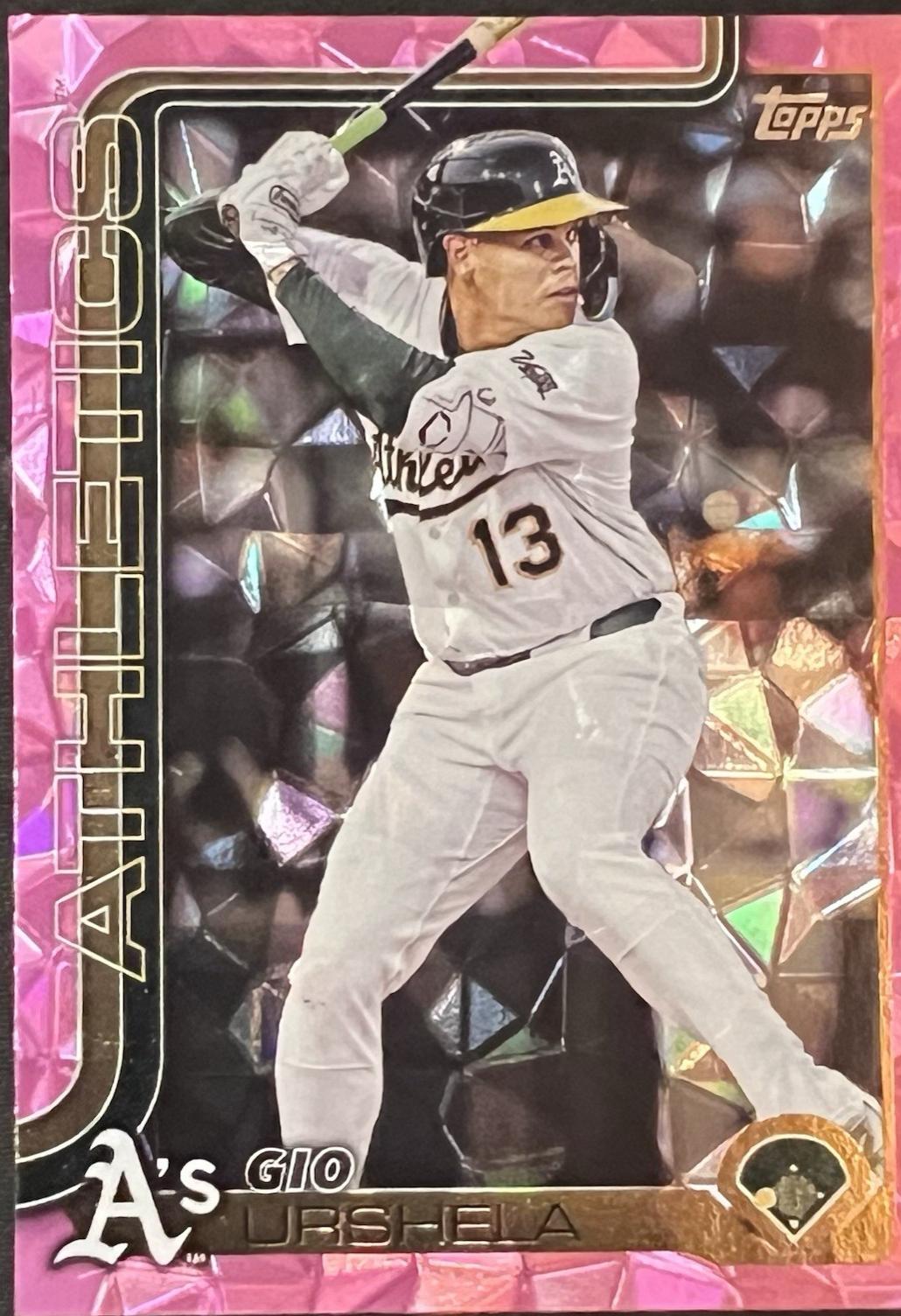 Gio Urshela [Pink Diamante Foil] #US23