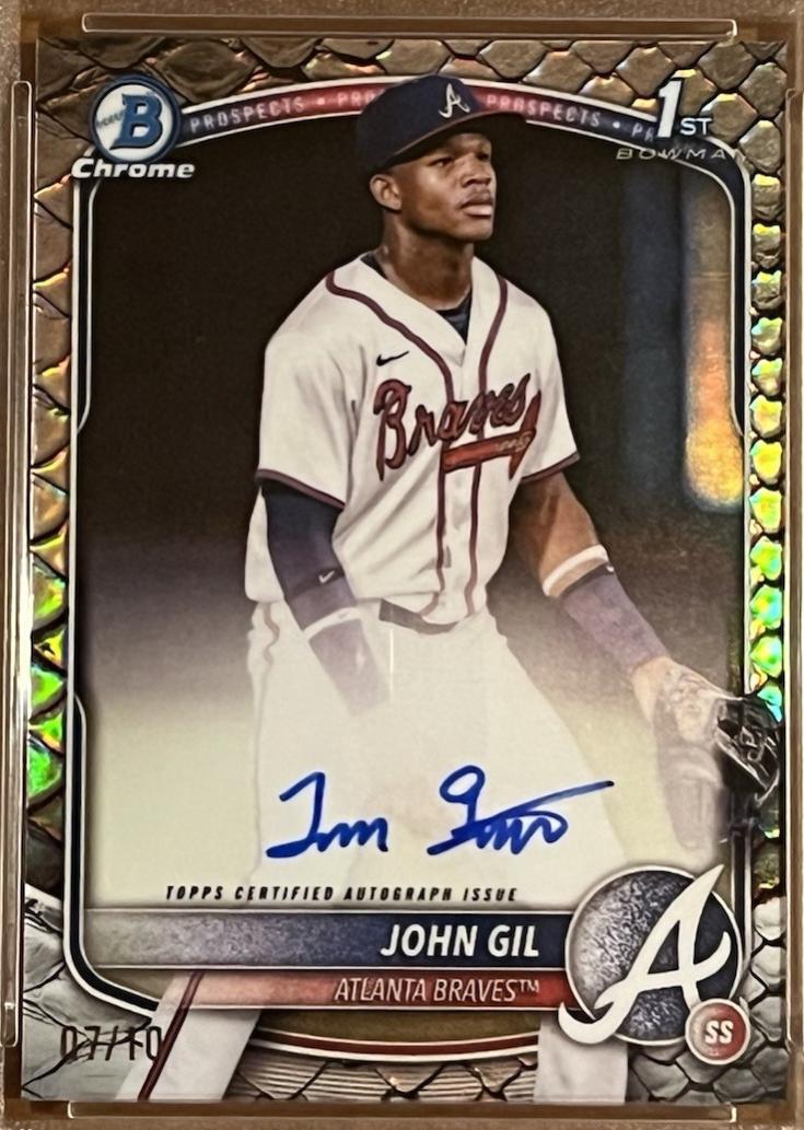 John Gil [Reptilian Black Refractor] #CPA-JG