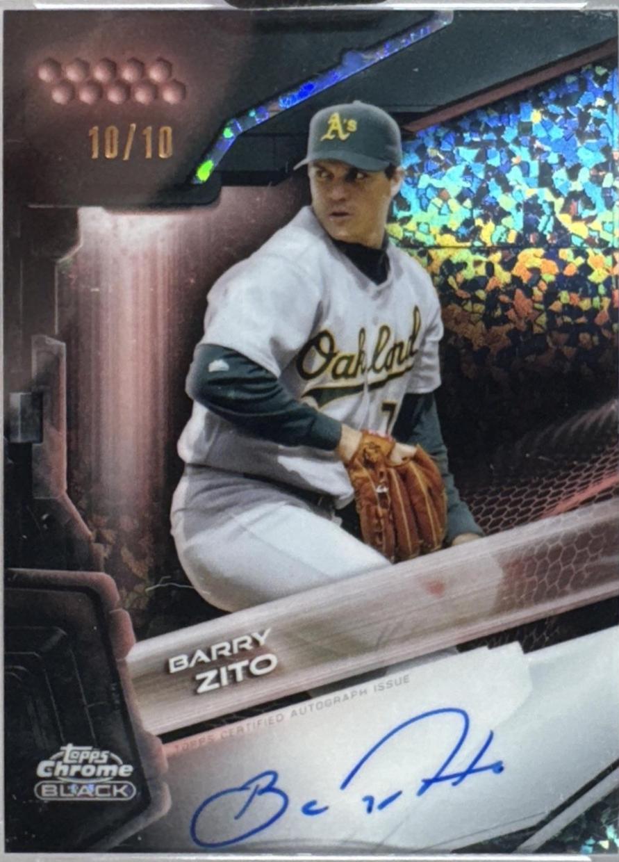 Barry Zito [Rose Gold Mini-Diamond Refractor] #CBA-BZ