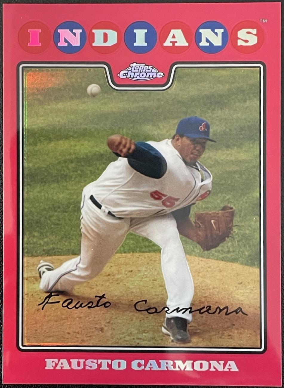 Fausto Carmona [Red Refractor] #93