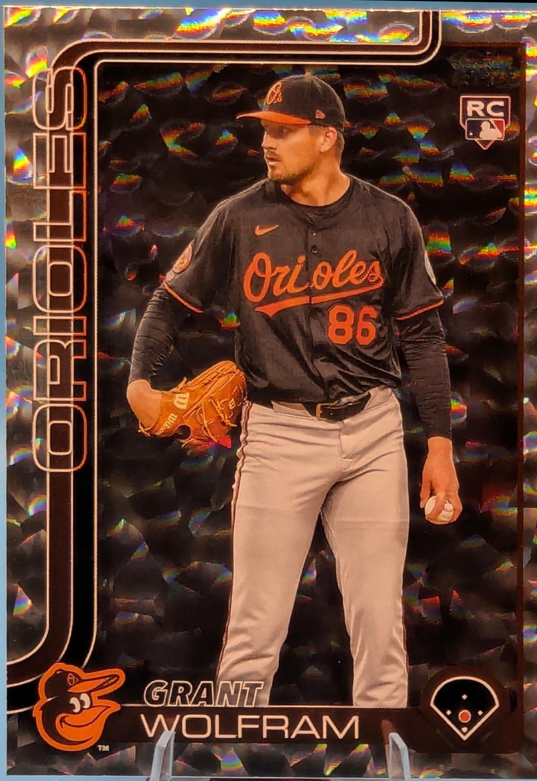 Grant Wolfram [Silver Crackle Foil] #US114
