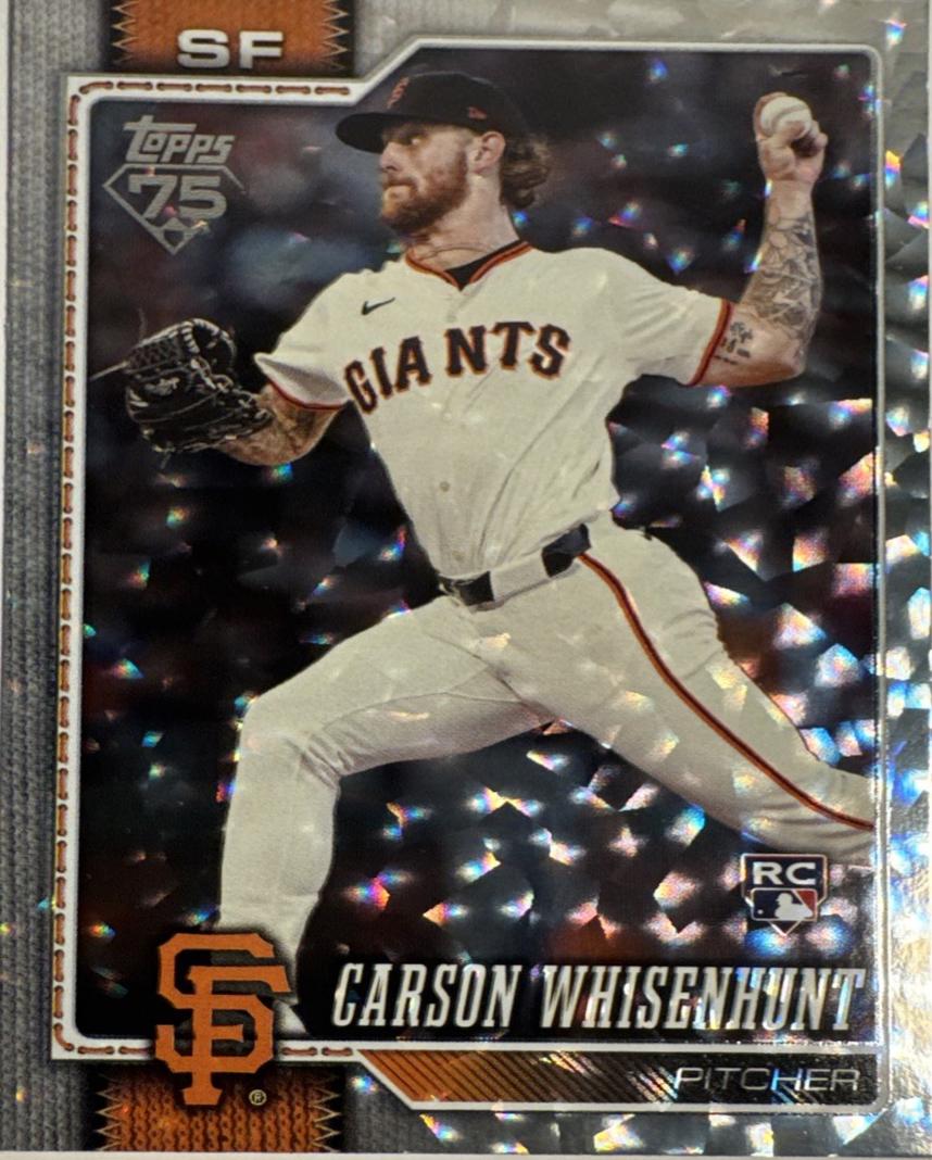 Carson Whisenhunt [Silver Crackleboard] #184