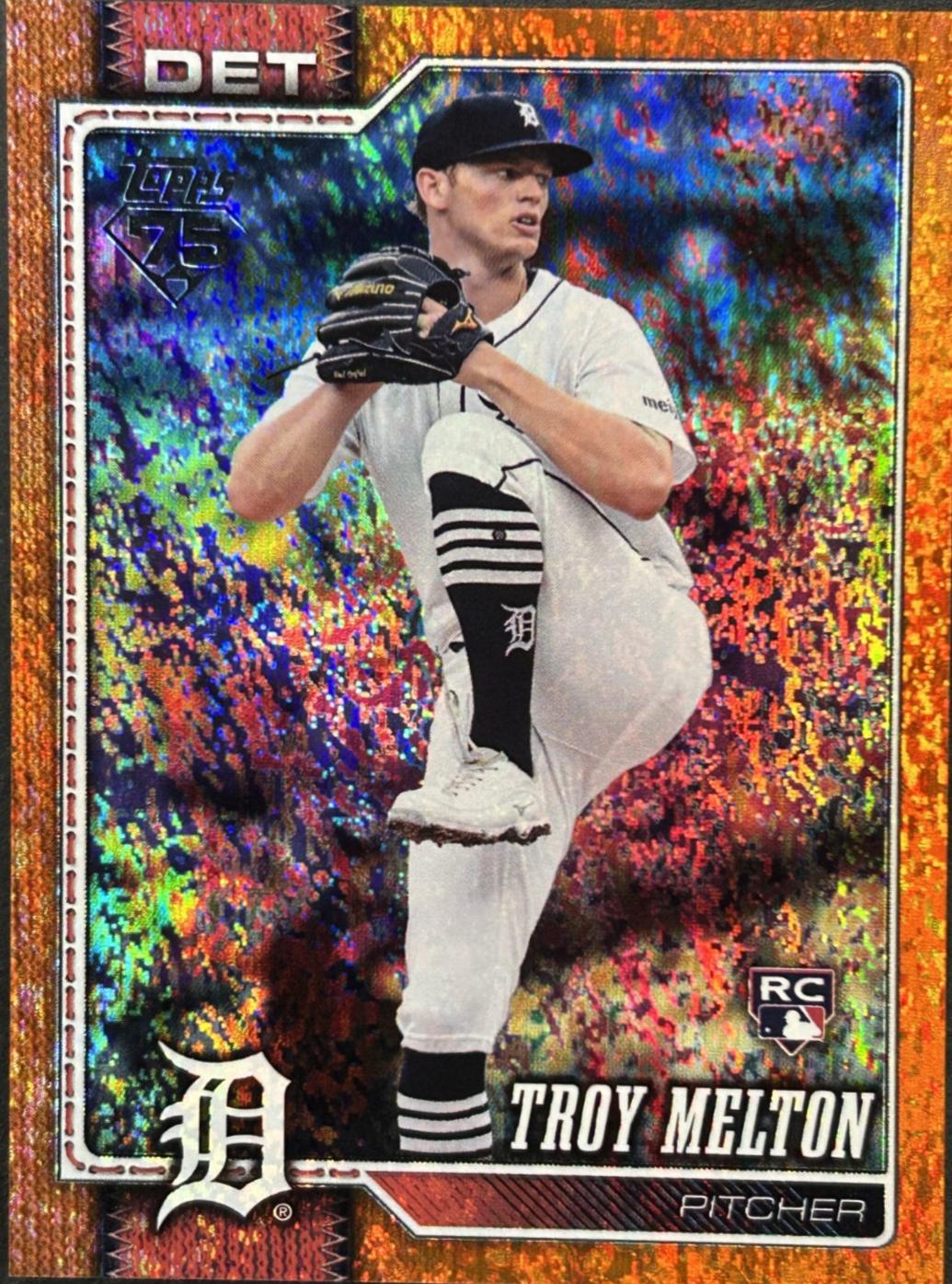 Troy Melton [Orange Holo] #212