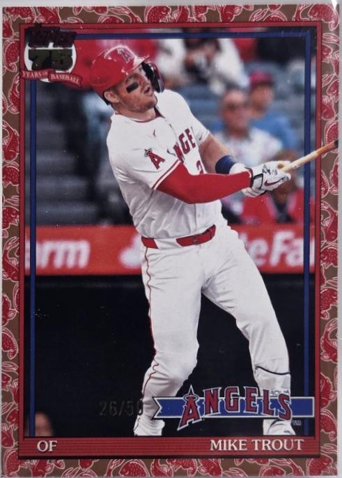 Mike Trout [Koi Fish Gold] #T91-1