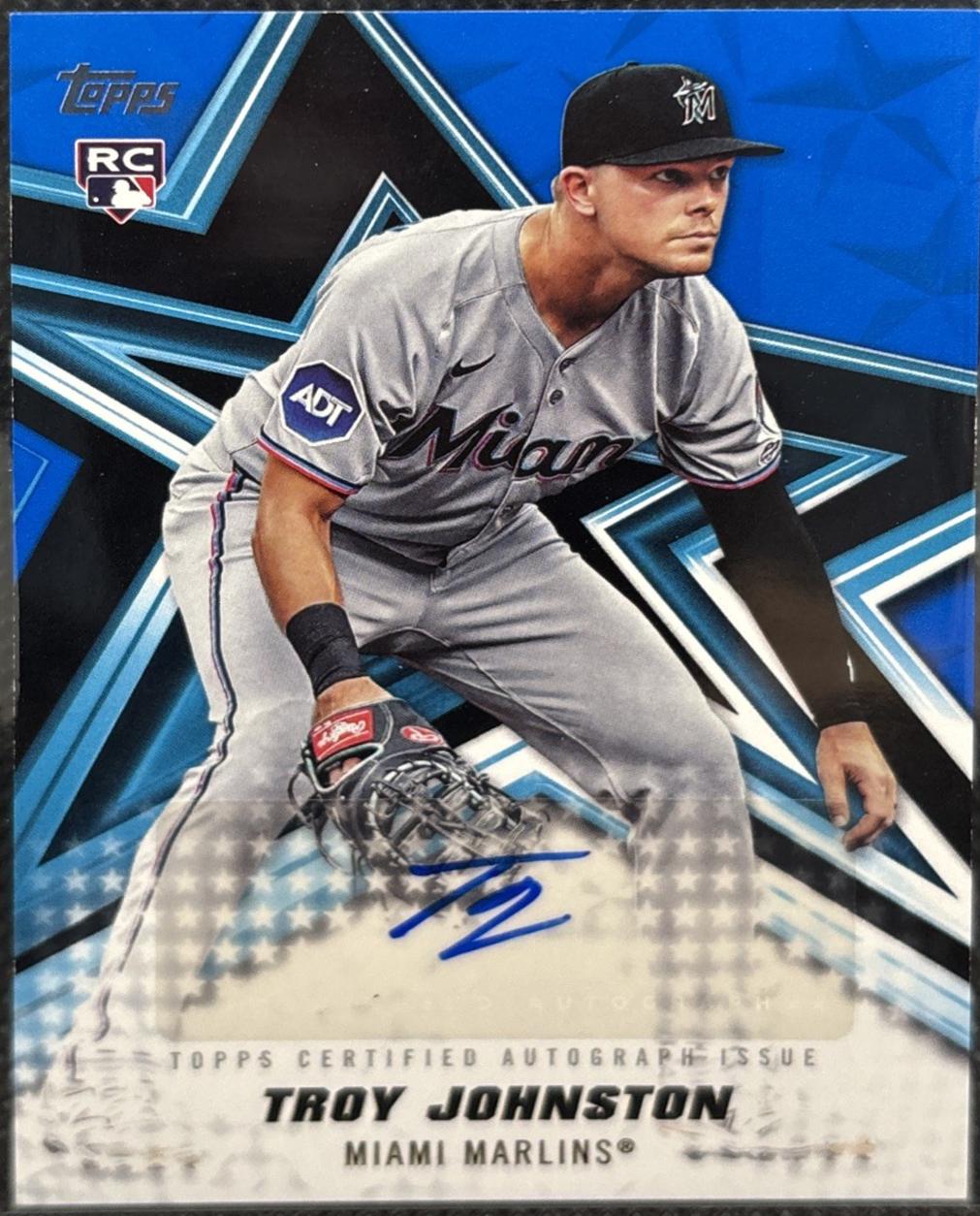 Troy Johnston [Blue Foil] #BSA-TJO