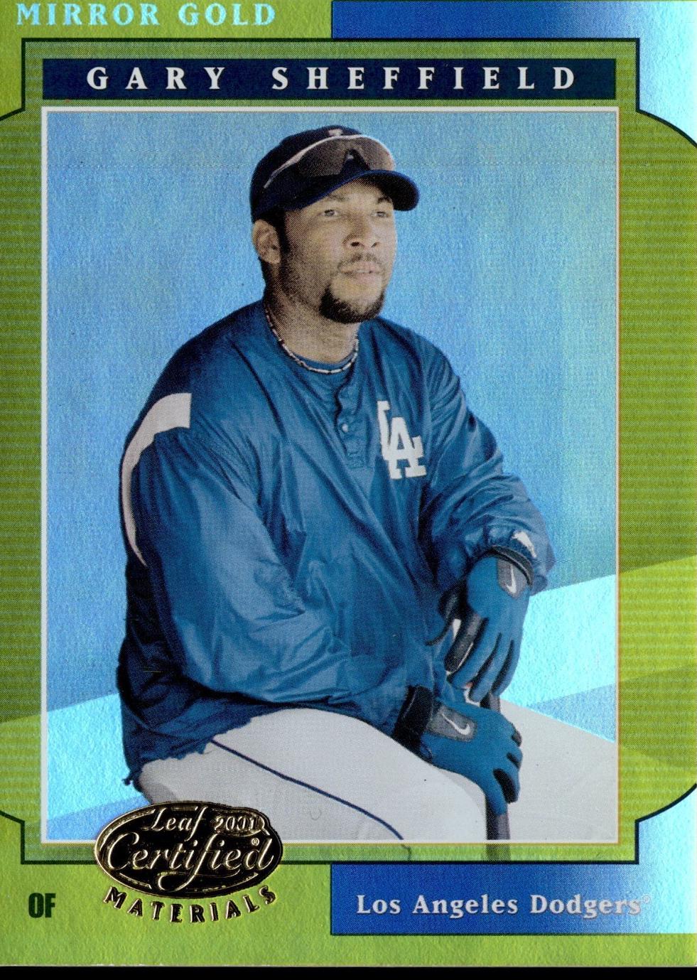 Gary Sheffield [Mirror Gold] #49
