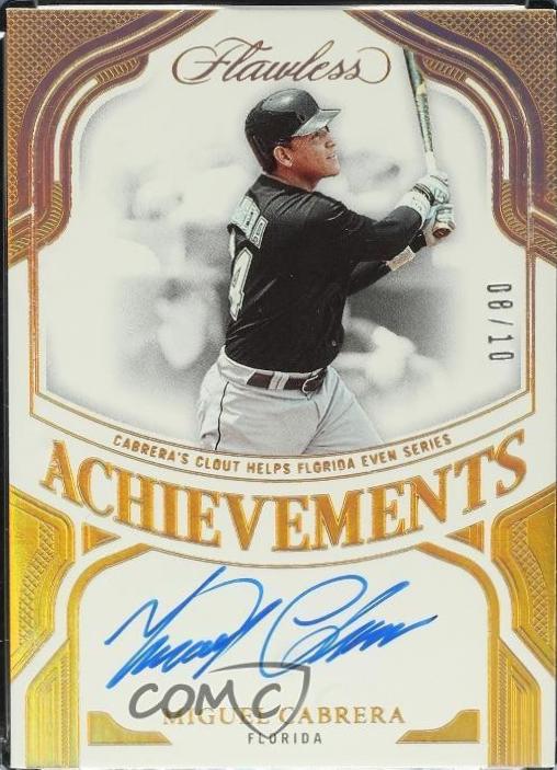 Miguel Cabrera [Gold] #8