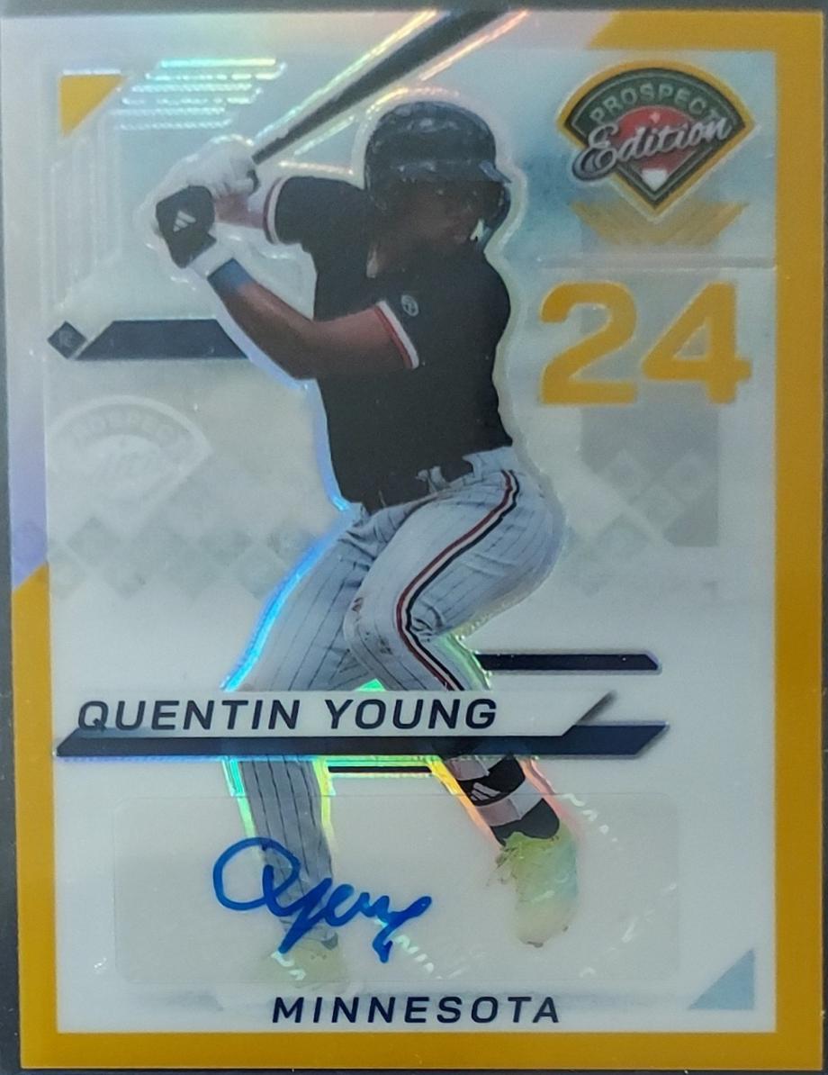 Quentin Young [Gold Holo Ticket Signature] #152