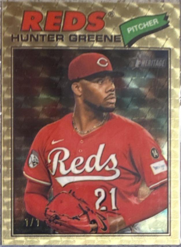 Hunter Greene [Superfractor Chrome] #53