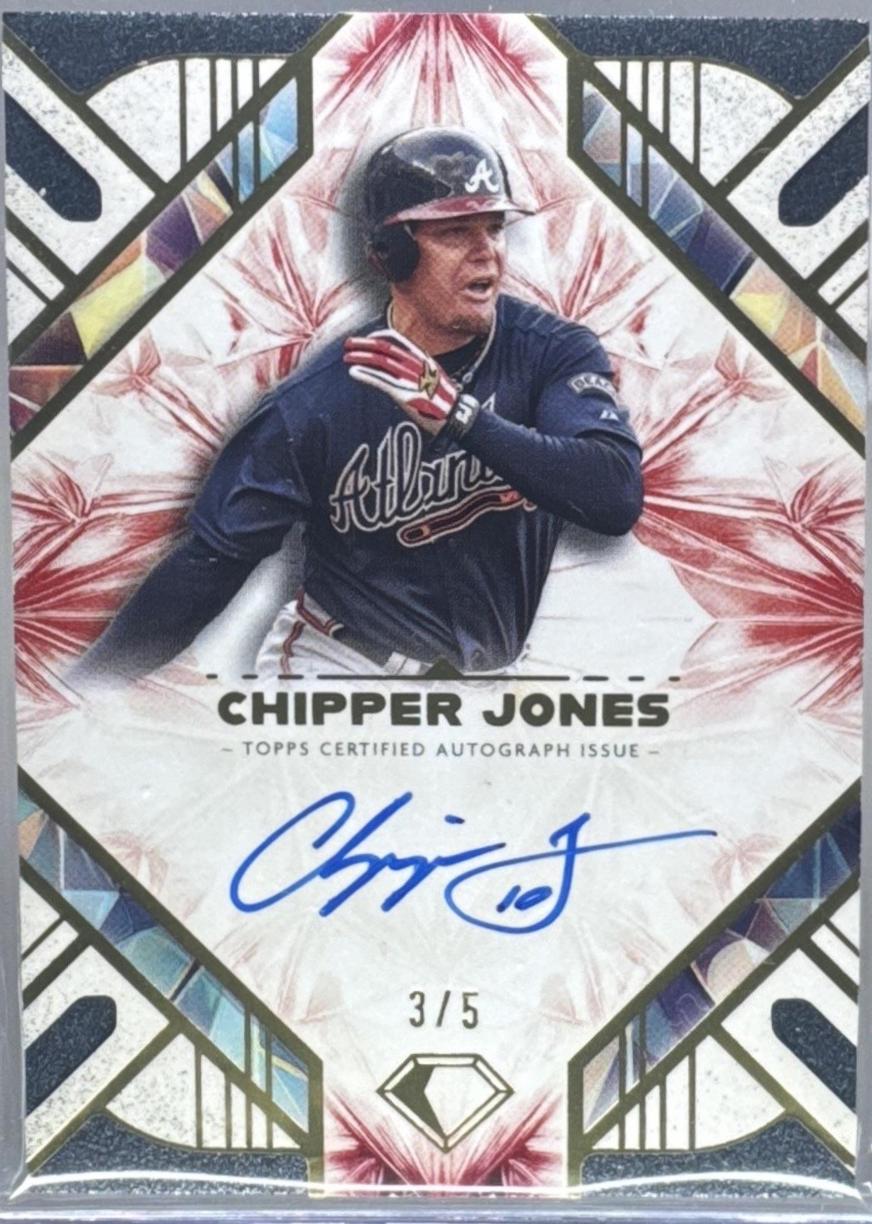 Chipper Jones [Red] #AC-CJ