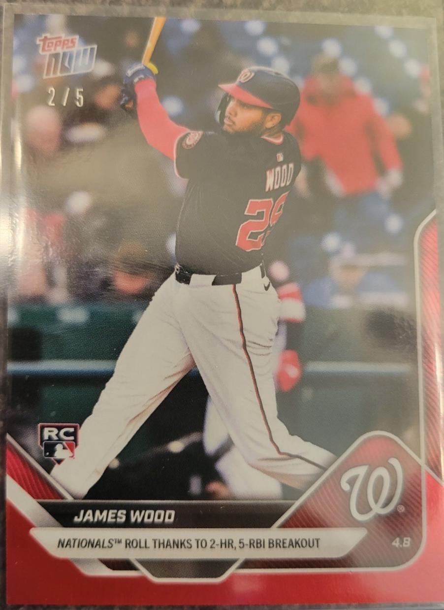 James Wood [Red Foil] #50