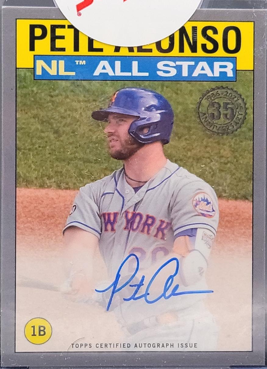 Pete Alonso [Platinum] #86A-PAL