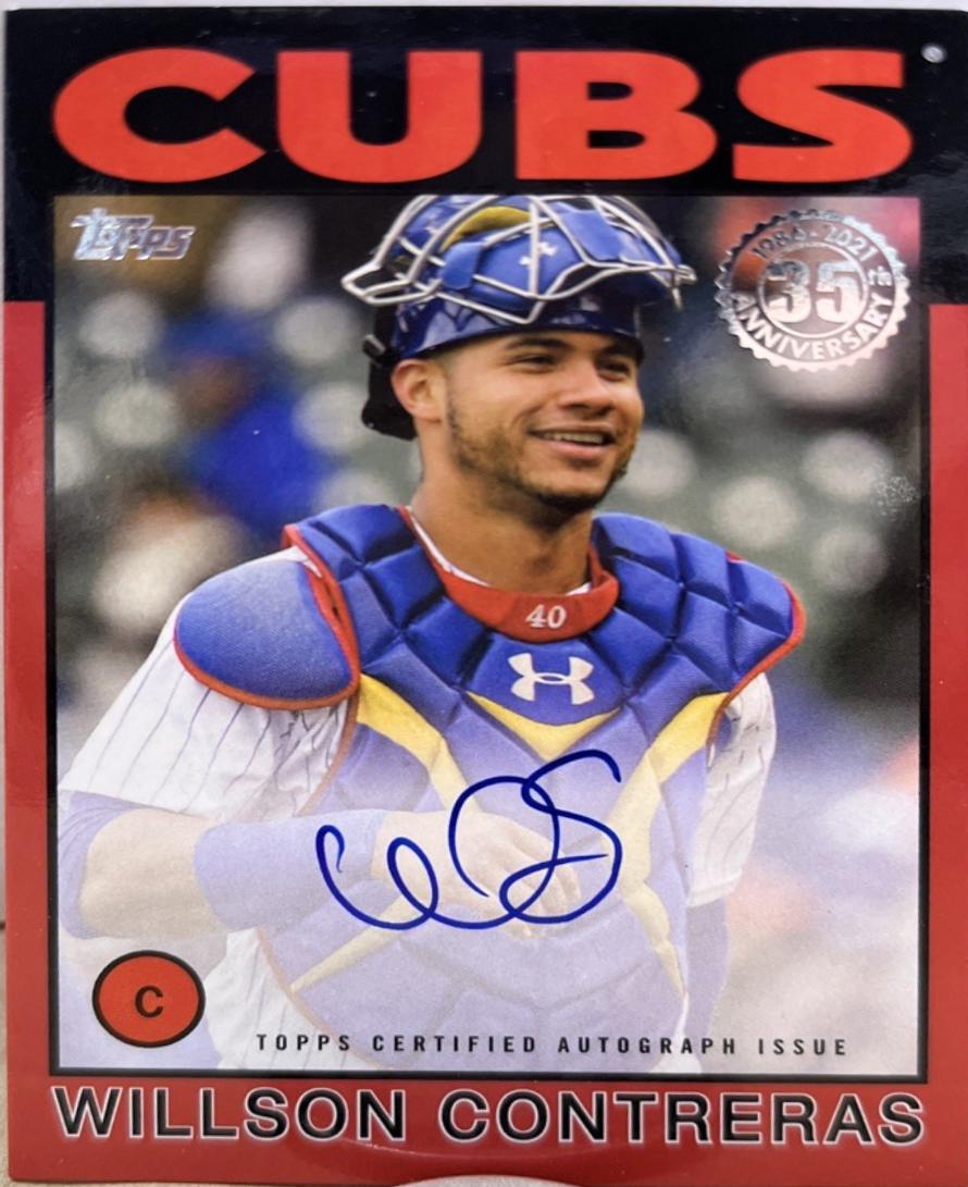 Willson Contreras [Red] #86A-WCO