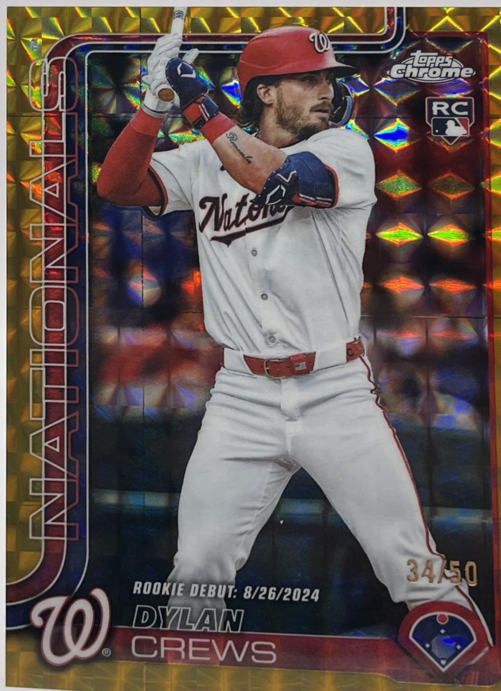 Dylan Crews [Gold Geometric Refractor] #USC190