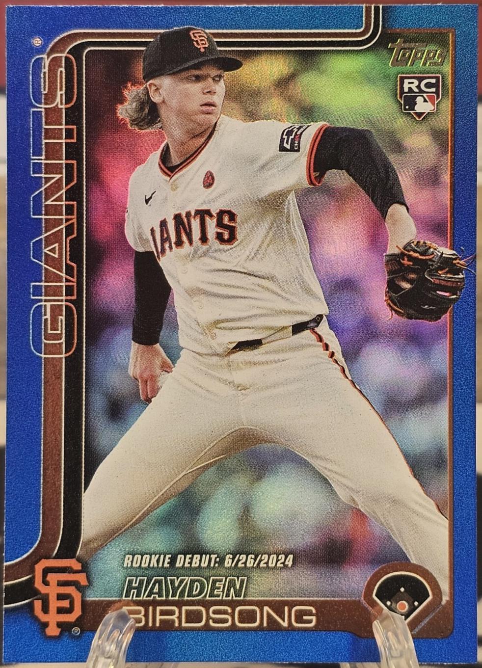 Hayden Birdsong [Blue Rainbow Foil] #US34
