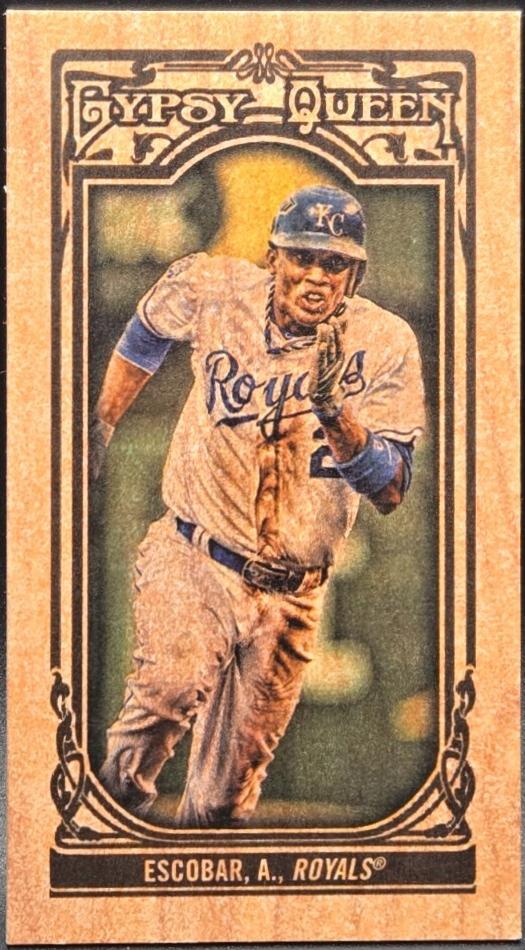 Alcides Escobar [Mini Wood] #107