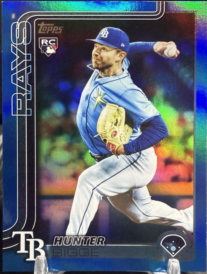 Hunter Bigge [Blue Rainbow Foil] #US231