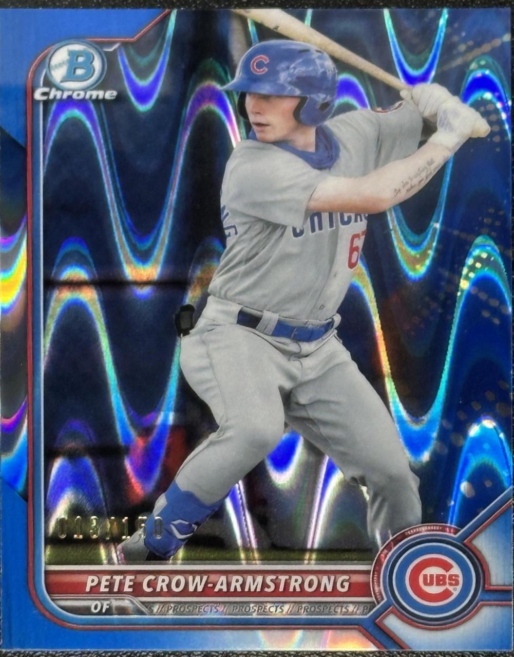 Pete Crow Armstrong [Blue RayWave Refractor] #BCP-102