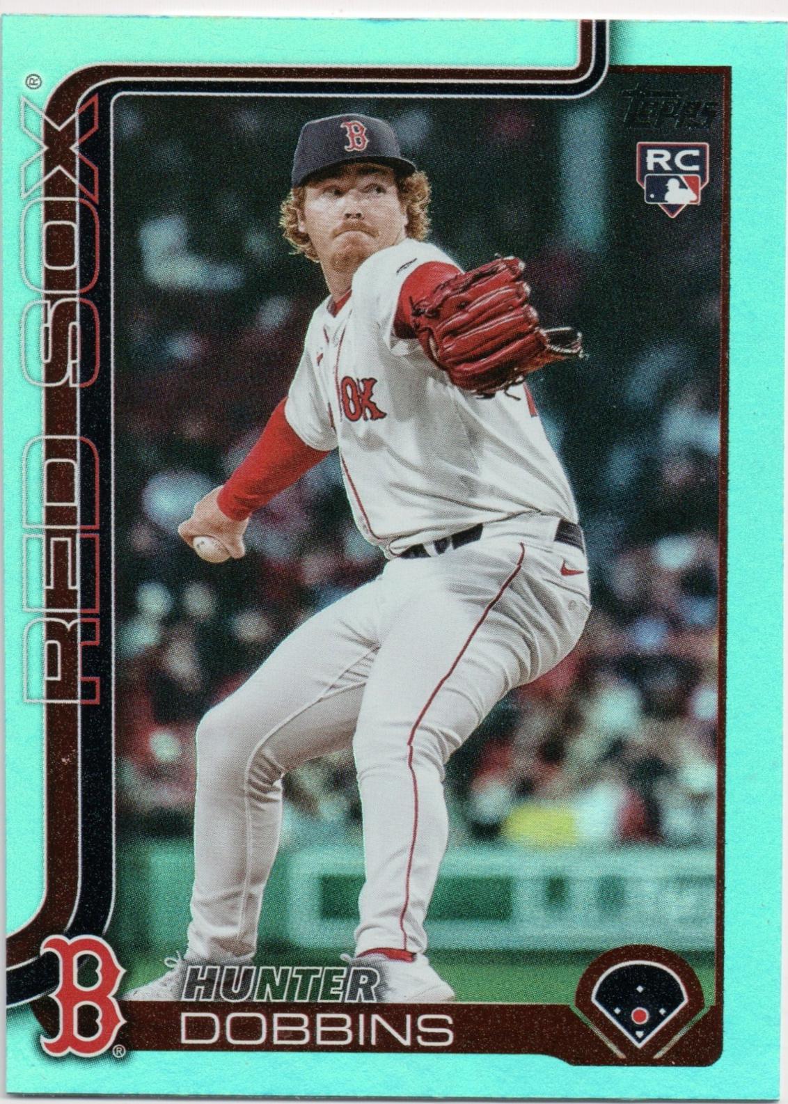 Hunter Dobbins [Aqua Rainbow Foil] #US257