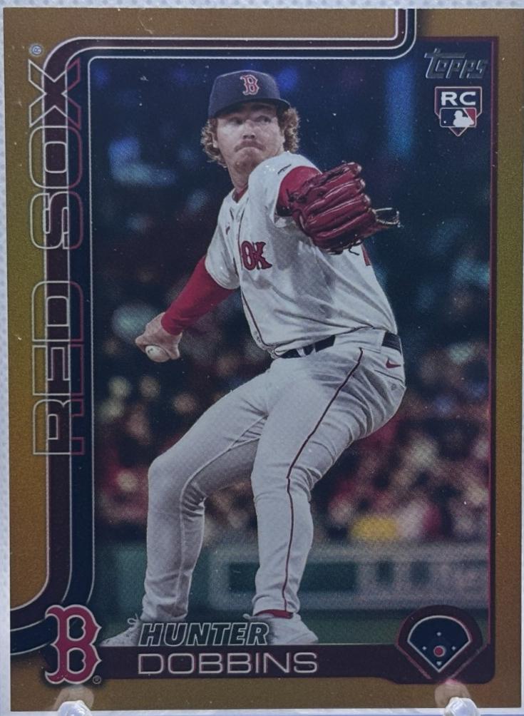 Hunter Dobbins [Gold Diamante Foil] #US257