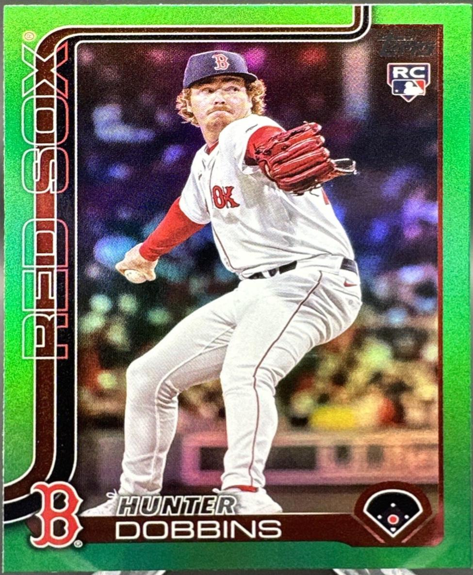 Hunter Dobbins [Green Rainbow Foil] #US257