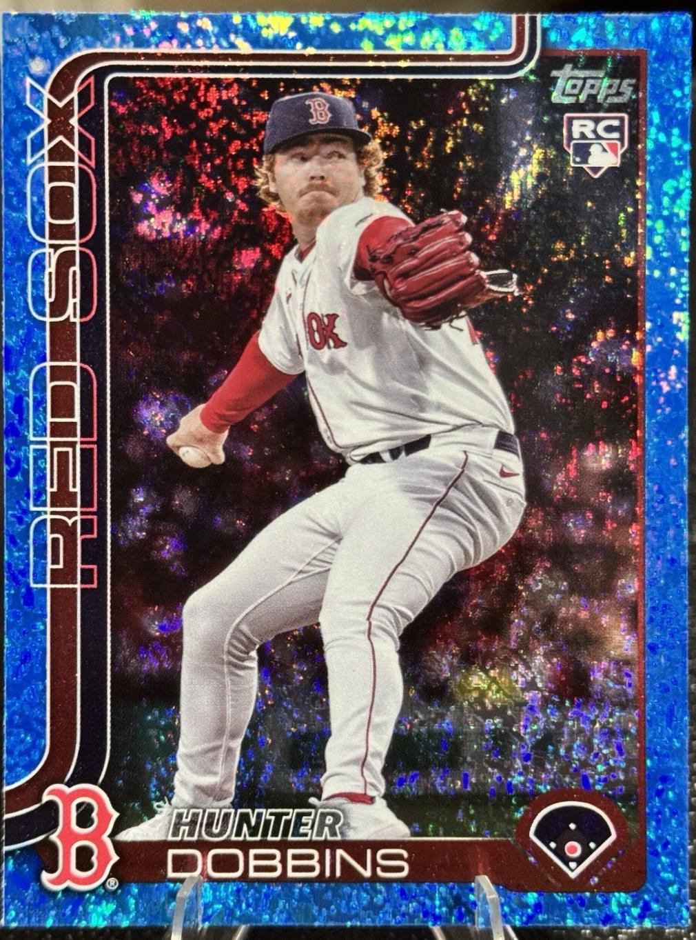 Hunter Dobbins [Holo Blue Foil] #US257