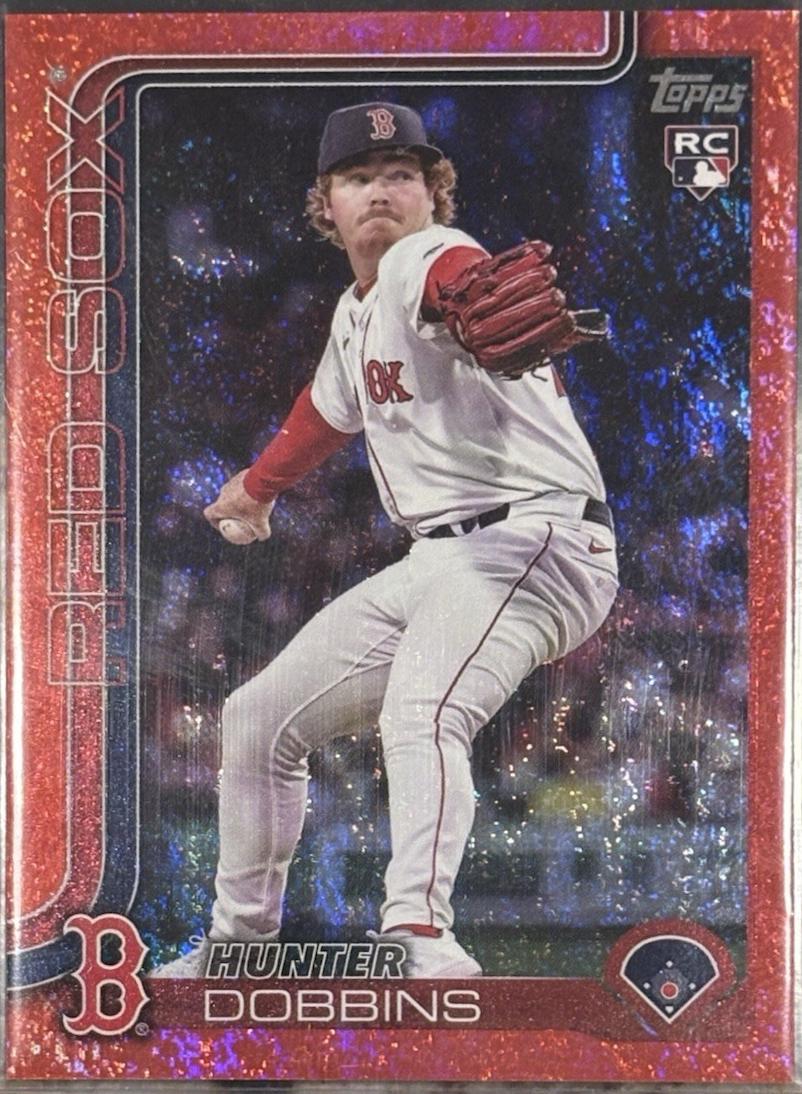 Hunter Dobbins [Red Diamante Foil] #US257