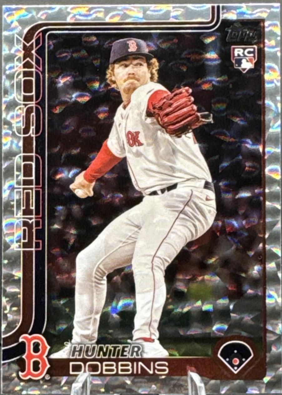 Hunter Dobbins [Silver Crackle Foil] #US257