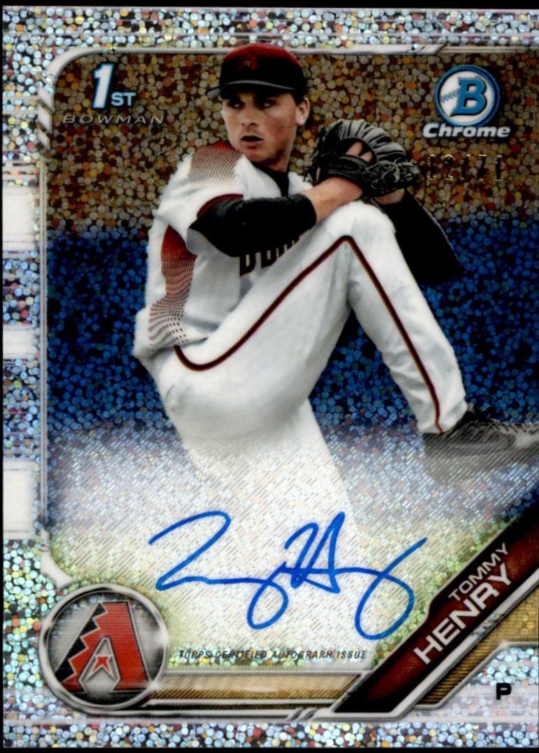 Tommy Henry [Sparkle Refractor] #BDC-197