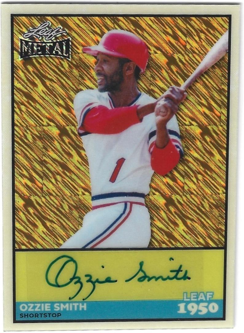 Ozzie Smith [Shimmer Gold] #50A-OS1