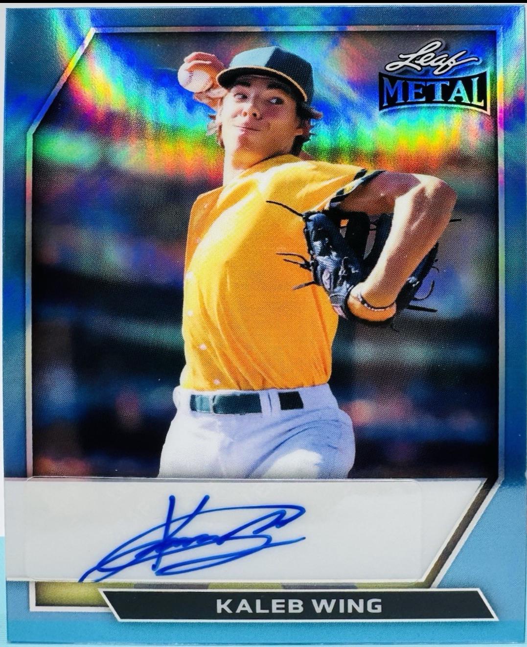 Kaleb Wing [Prismatic Blue] #BA-KW2