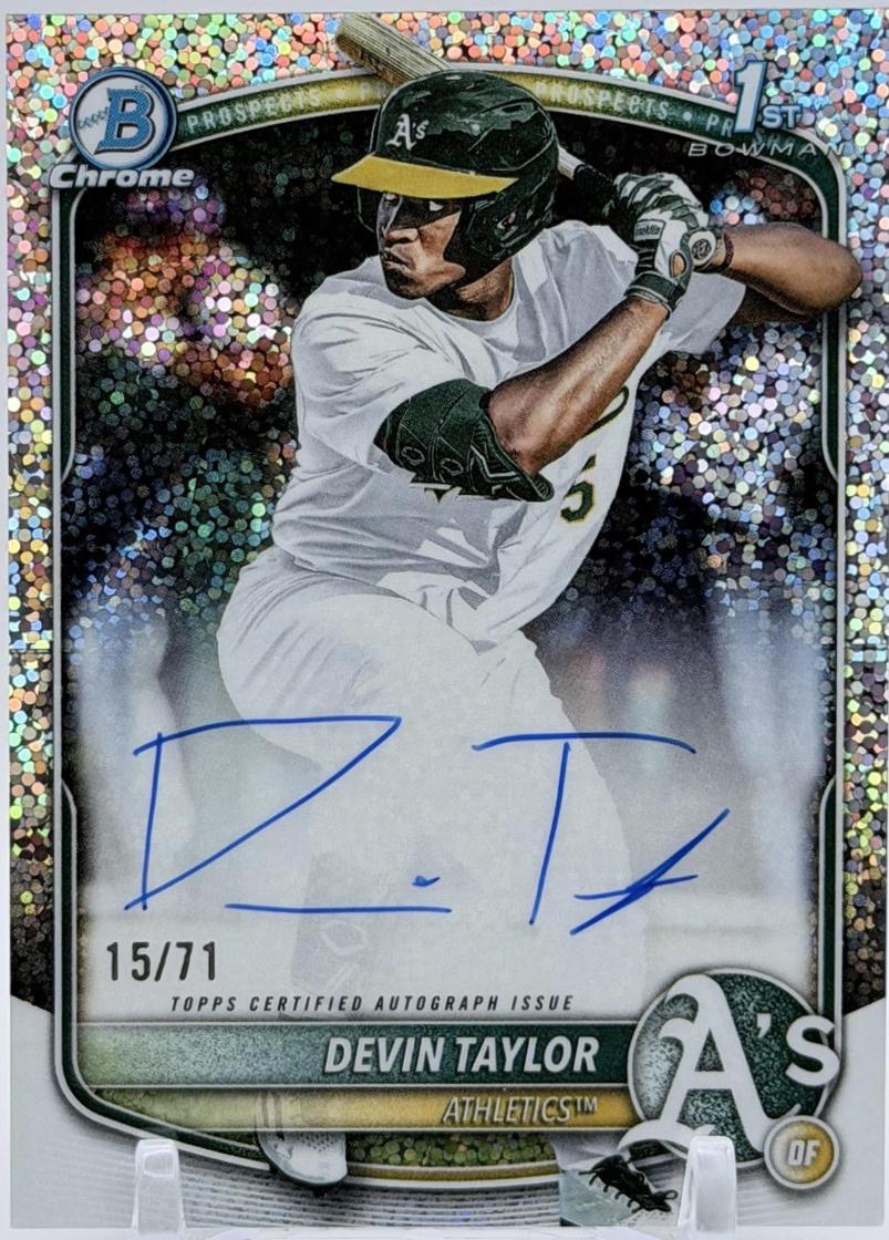 Devin Taylor [Sparkle Refractor] #CPA-DT
