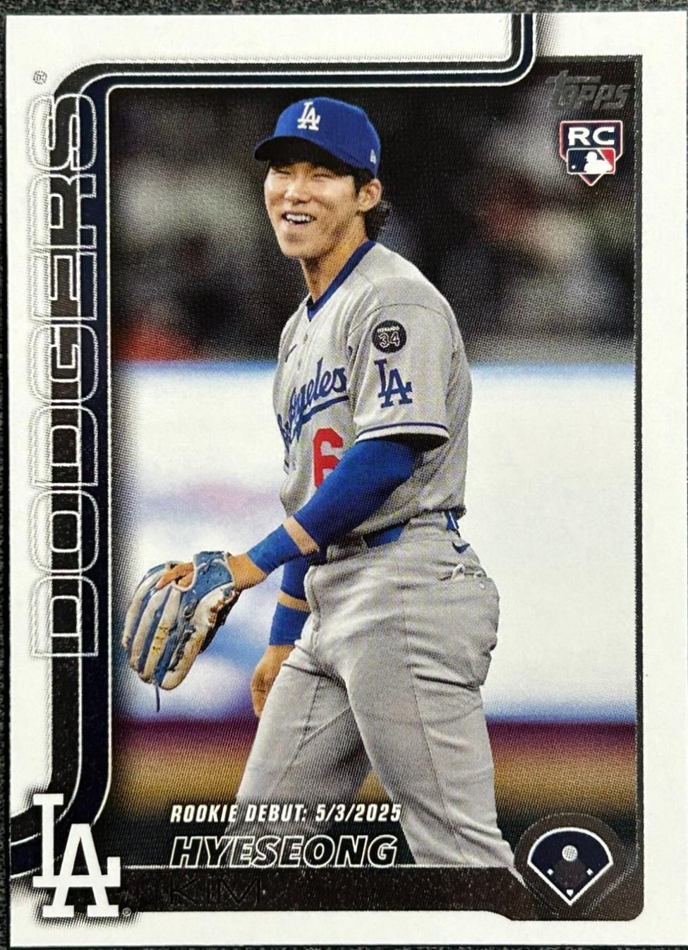 Hyeseong Kim [Topps Logo Foil] #US312