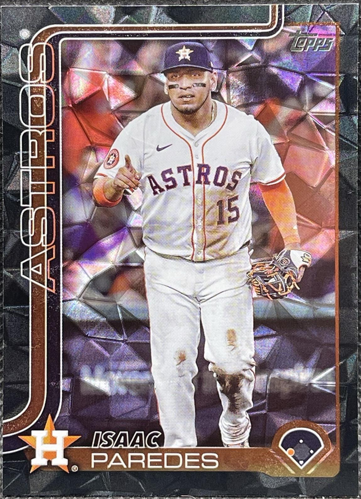 Isaac Paredes [Black Diamante Foil] #US195