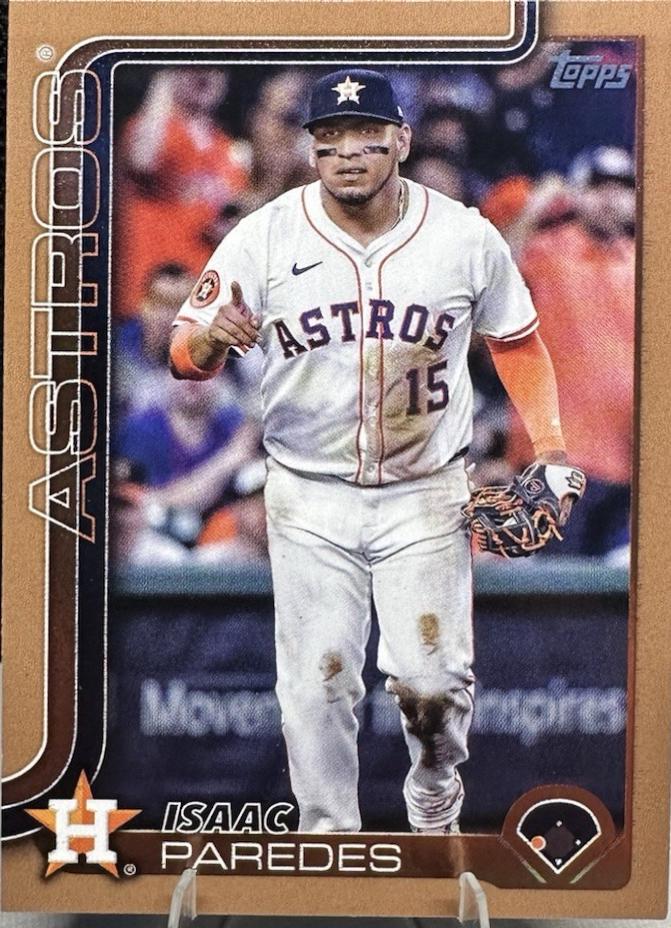 Isaac Paredes [Gold Border] #US195