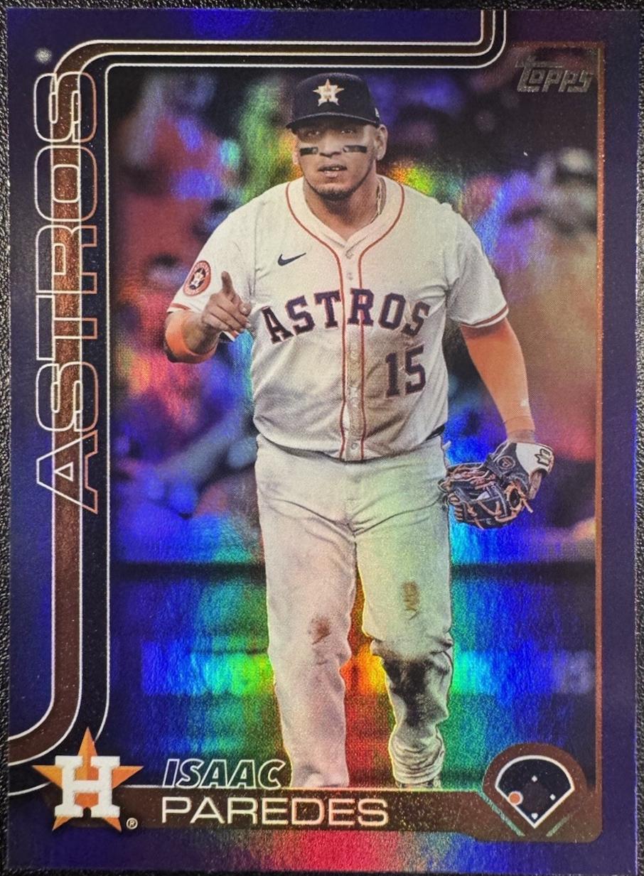 Isaac Paredes [Purple Rainbow Foil] #US195