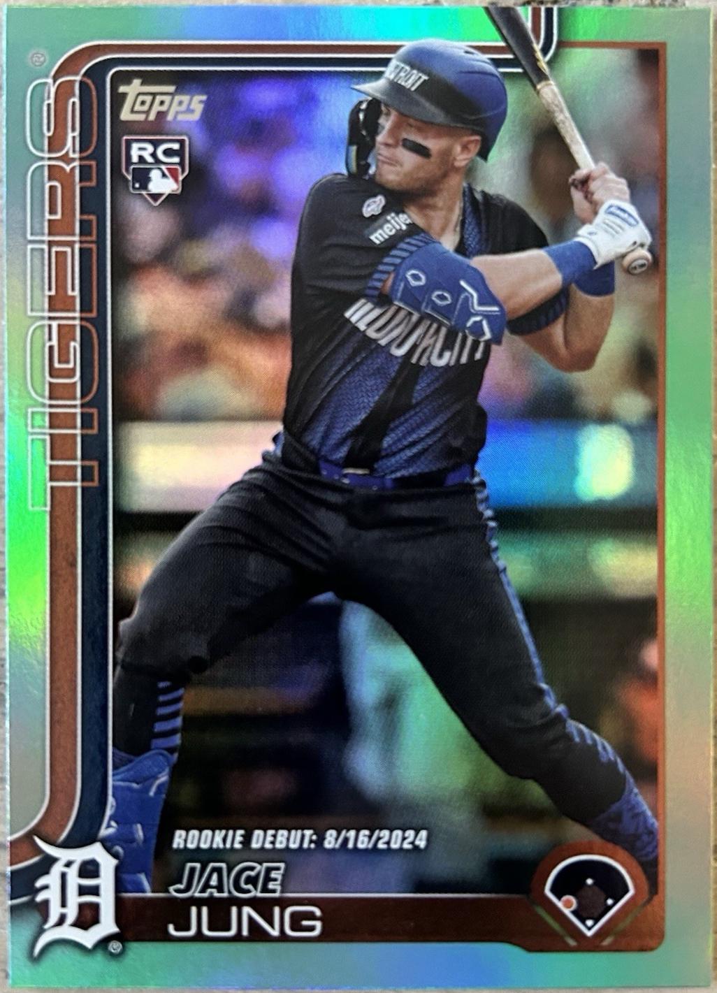 Jace Jung [Aqua Rainbow Foil] #US93
