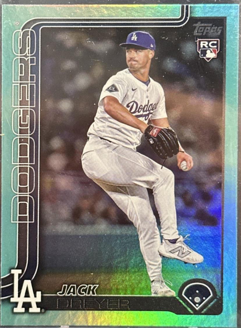 Jack Dreyer [Aqua Rainbow Foil] #US77