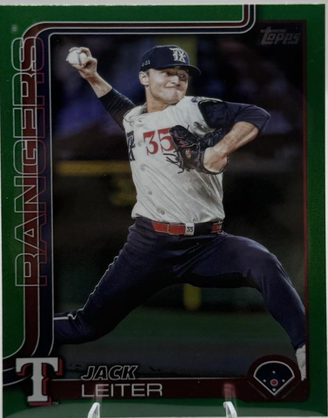 Jack Leiter [Green Rainbow Foil] #US165