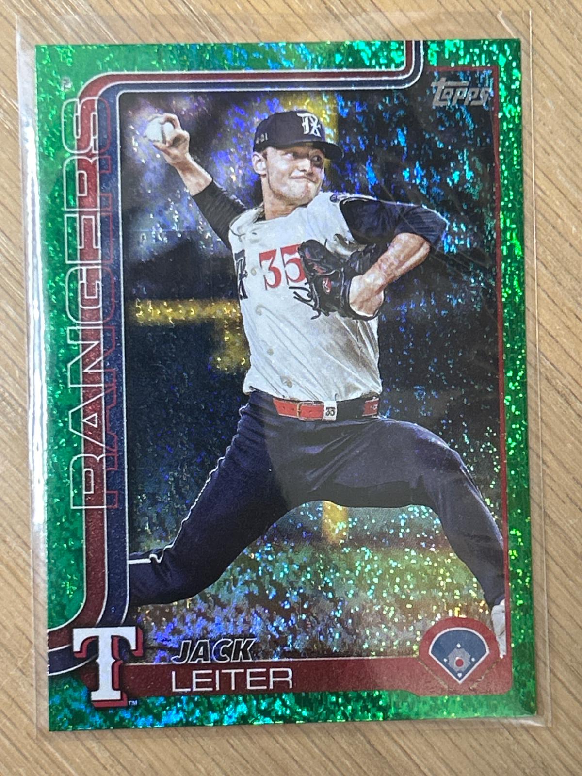 Jack Leiter [Holo Green Foil] #US165