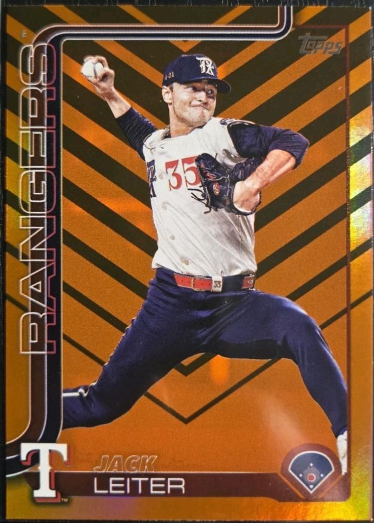 Jack Leiter [Orange Diamante Foil] #US165