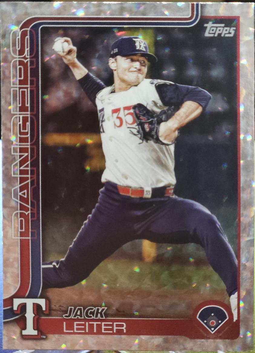 Jack Leiter [Silver Crackle Foil] #US165