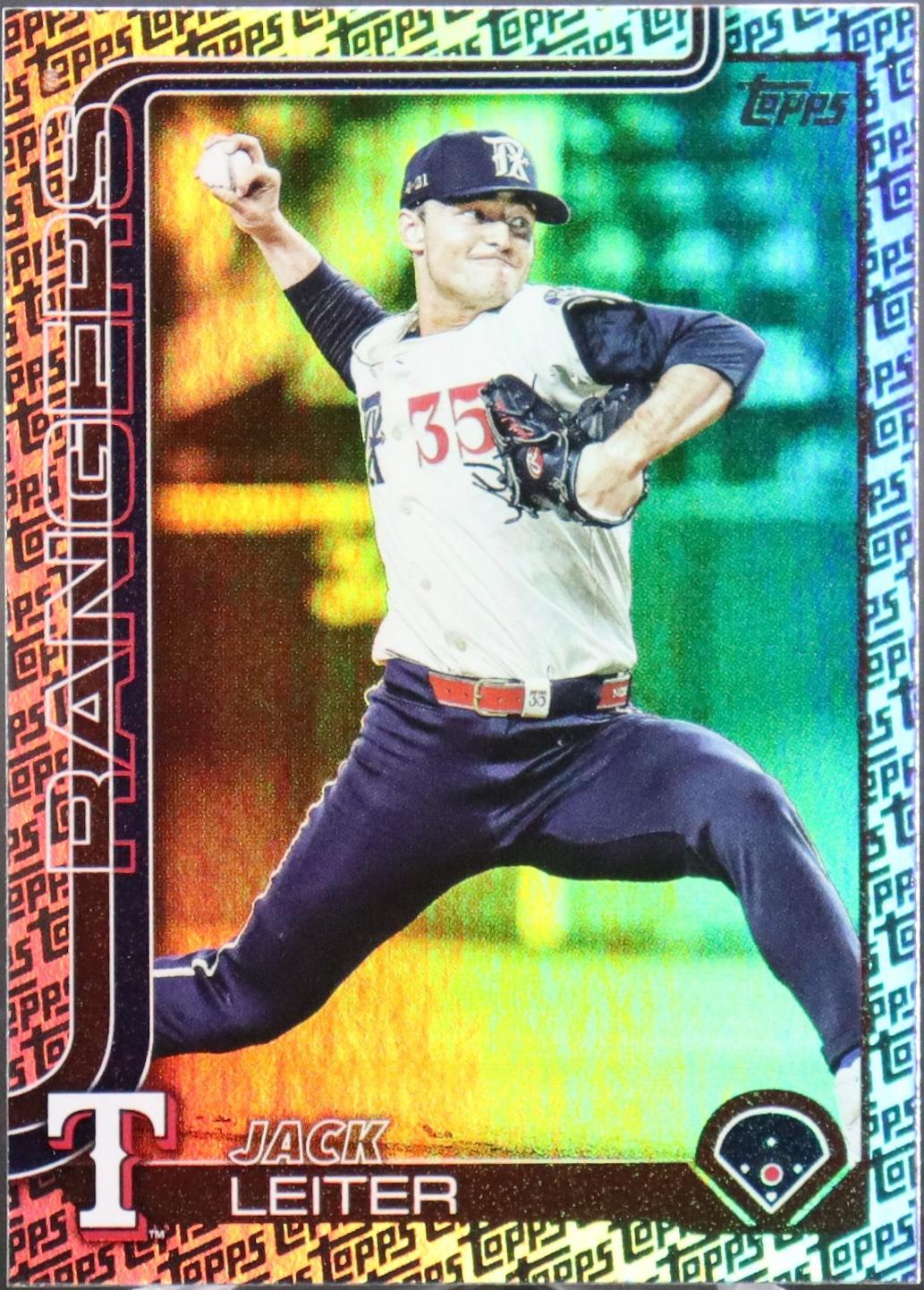Jack Leiter [Topps Logo Foil] #US165