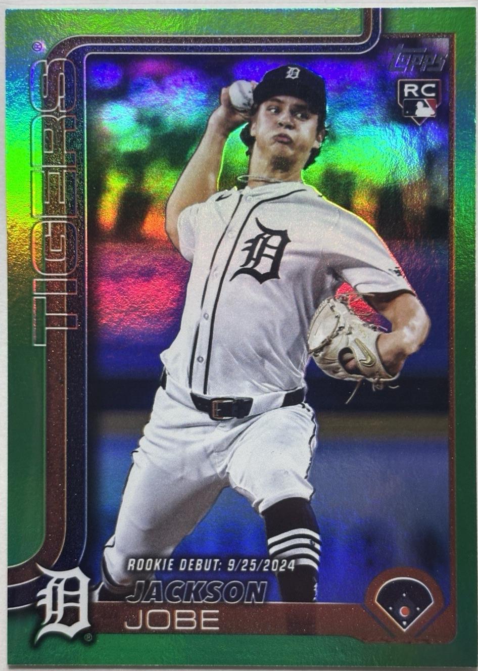 Jackson Jobe [Green Rainbow Foil] #US193